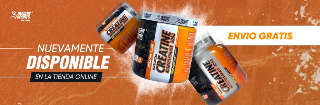 La creatina micronizada y monohidratada de healthy sports quiere ayudarte a incrementar tu fuerza, aumentar tu masa muscular y ayudarte en la recuperación post-entreno.