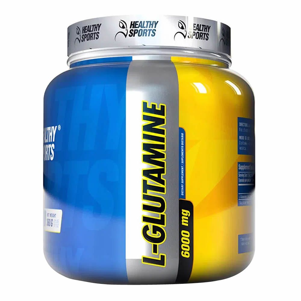L-glutamine de Healthy Sports es un aminoácido que participa en la regulación de la síntesis de la proteína.